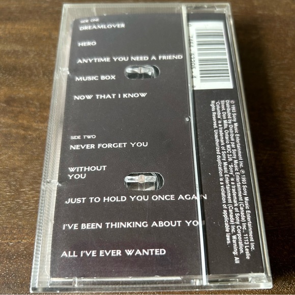 Mariah Carey Vintage Cassette Tape Music Box - Picture 3 of 7